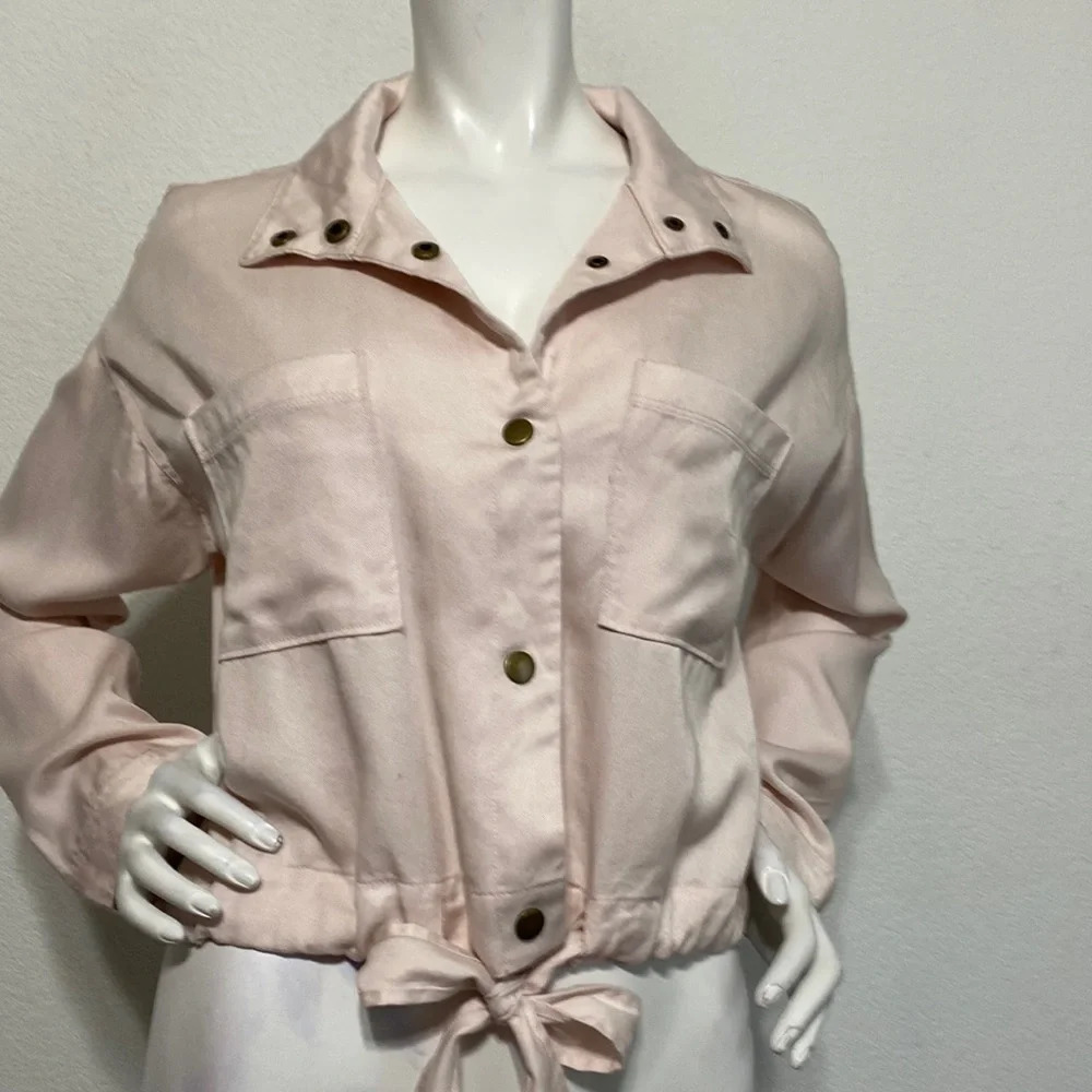 Marine Layer Blush Pink Jacket Size S